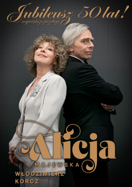 Zawiercie Wydarzenie Koncert Alicja Majewska i Włodzimierz Korcz „Jubileusz 50 lat”